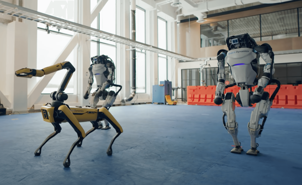 Boston Dynamics shares music video with dancing robots